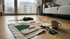 Dywan włochacz DIY: 3 modele krok po kroku i jeden detal, który ratuje przed wilgocią