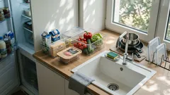 Szybkie sprzątanie kuchni: 5 kroków, które robią największą różnicę (lodówka, szafki i blat)